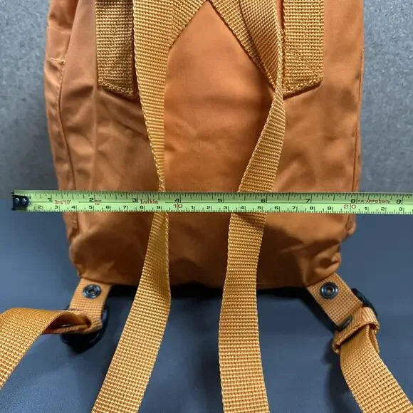 Fjallraven Kanken Mini Backpack Spicy Orange 5-Pocket Everyday Outdoor Pack - Picture 7 of 15